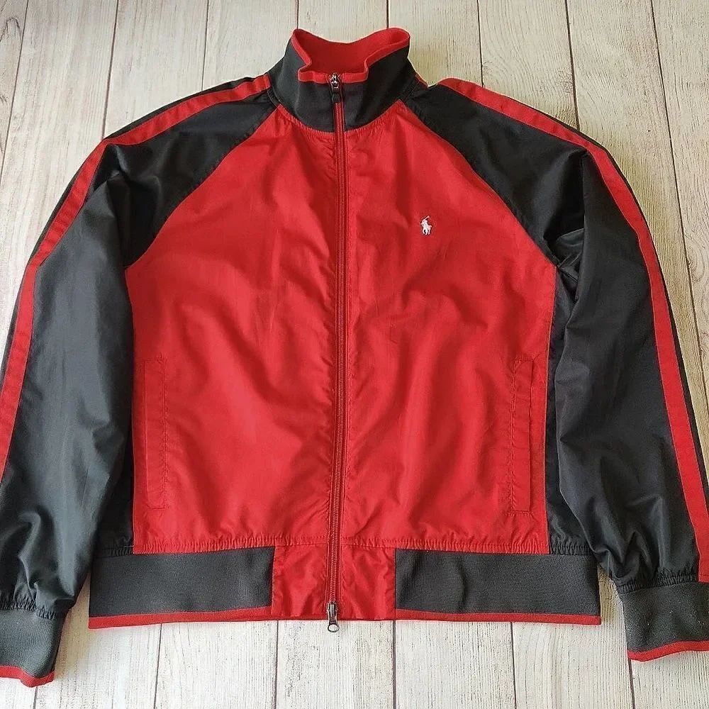 Vintage Polo by Ralph Lauren windbreaker jacket sz L